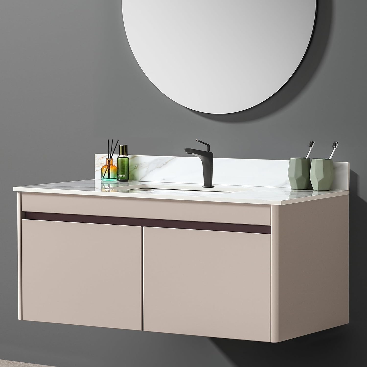 Calacatta Gold Sintered Stone Vanity Top