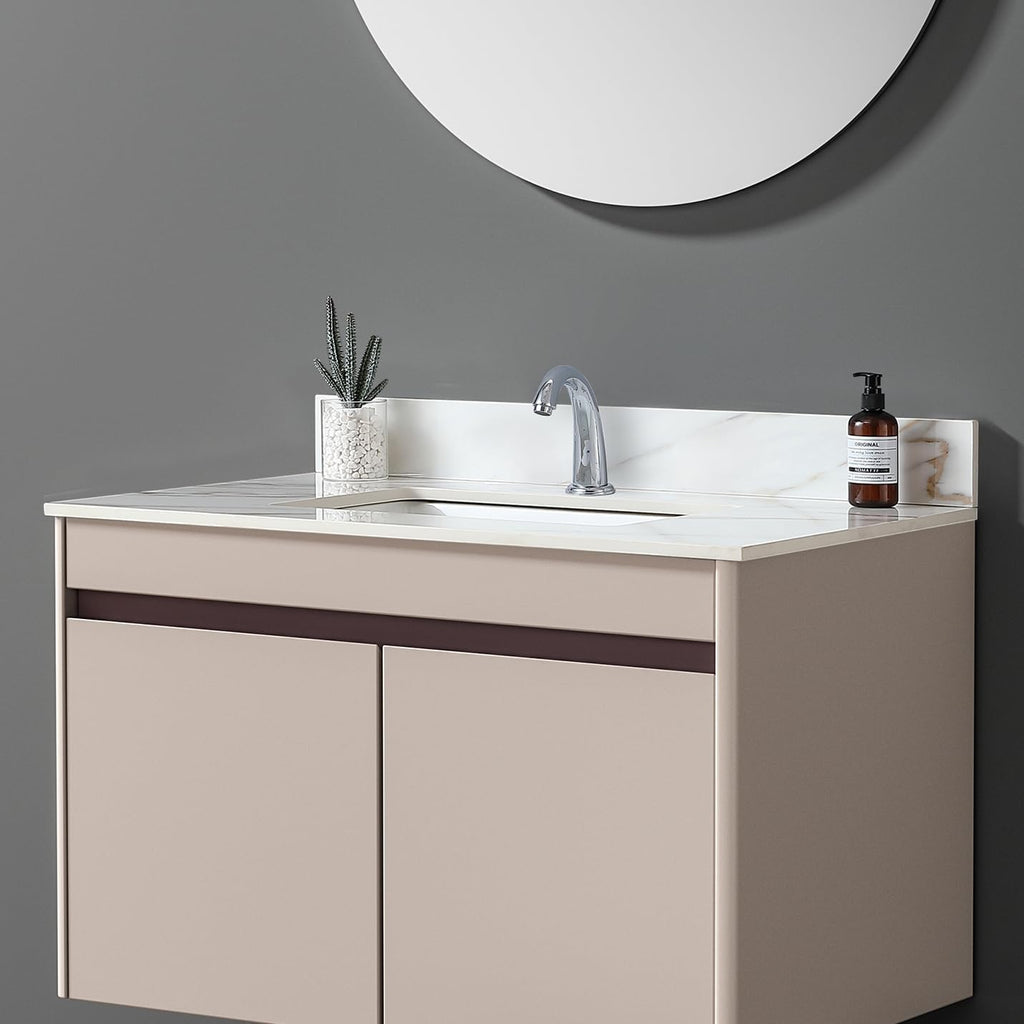37 Inch Calacatta Gold Stone Vanity Top