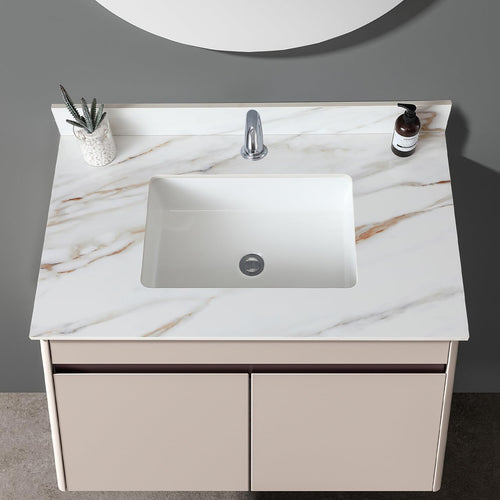 37 Inch Calacatta Gold Stone Vanity Top