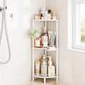 White 3 Tier Corner Standing Shower Caddy
