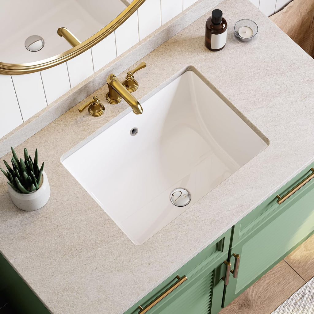Deep Basin Anti-Splash Undermount Ceramic Sink